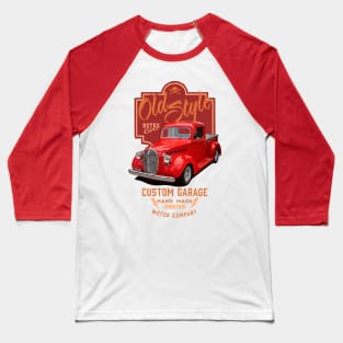 Hot Rods Trucks Baseball T-Shirt